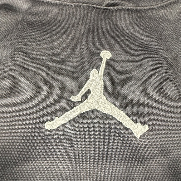 Jordan Youth Hooded Dri-Fit Sweatshirt, Black, Logo, Back to School, Medium - Picture 2 of 11